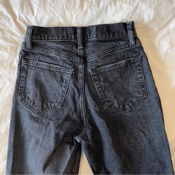 abercrombie 90s ultra high rise | black | ankle length | 26P - Picture 4 of 5